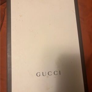 Gucci White and Black Gift Box